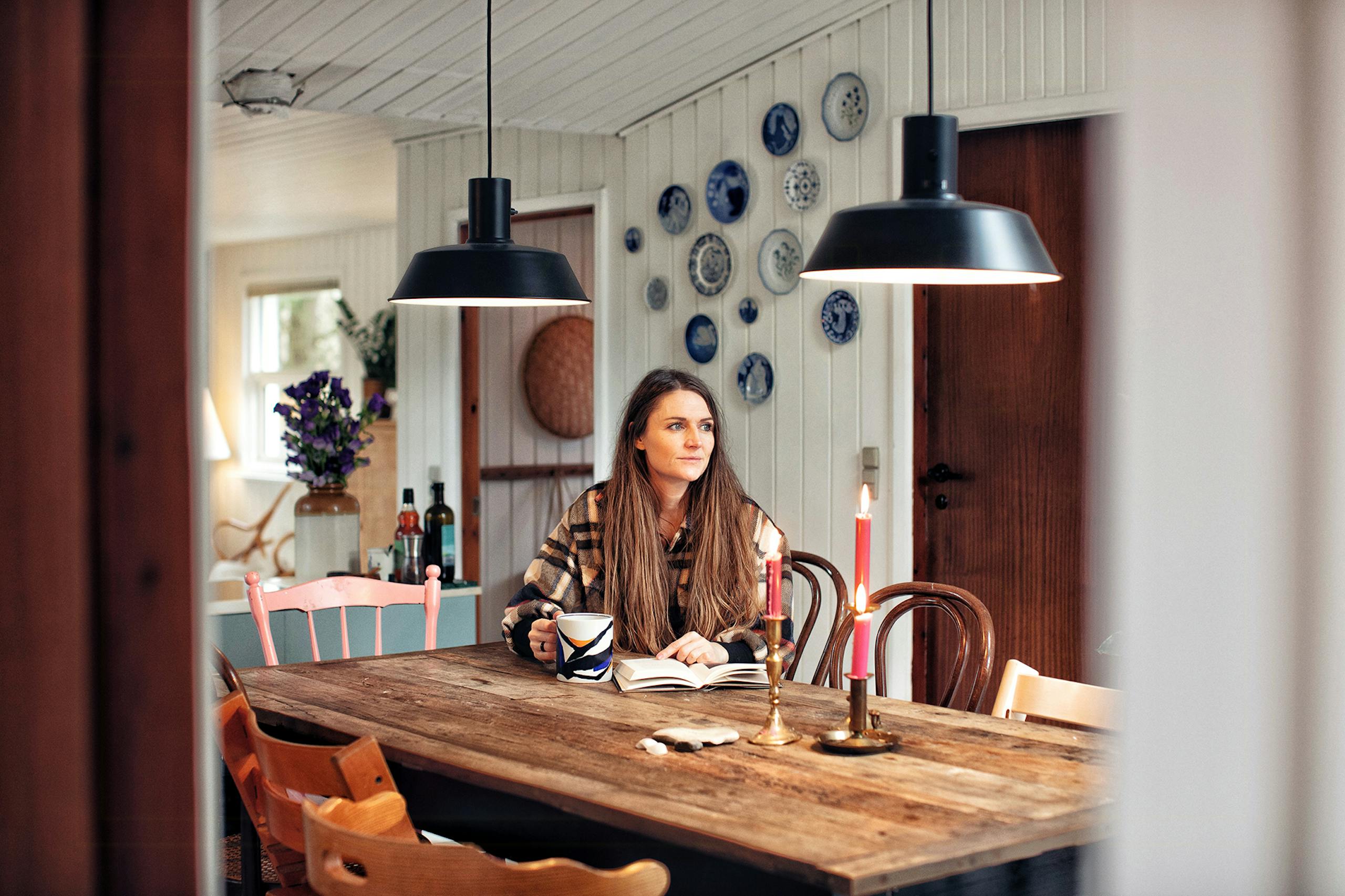 Pernille og Jakob har skabt deres eget lille familieparadis væk fra byen